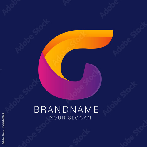Sleek black background highlights a textured, metallic "G" logo, exuding modern sophistication and elegance. Perfect for branding or minimalist design concepts.