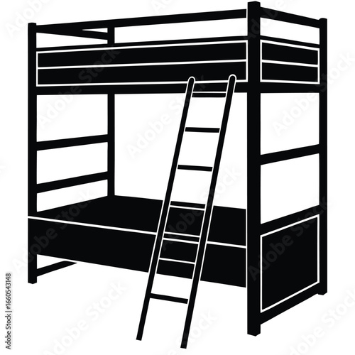 Convertible Bunk Bed Modern Design With Storage