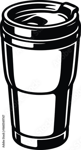 Sippy Cup Icon Vector - Classic Symbol for Baby, Toddler, and Child
