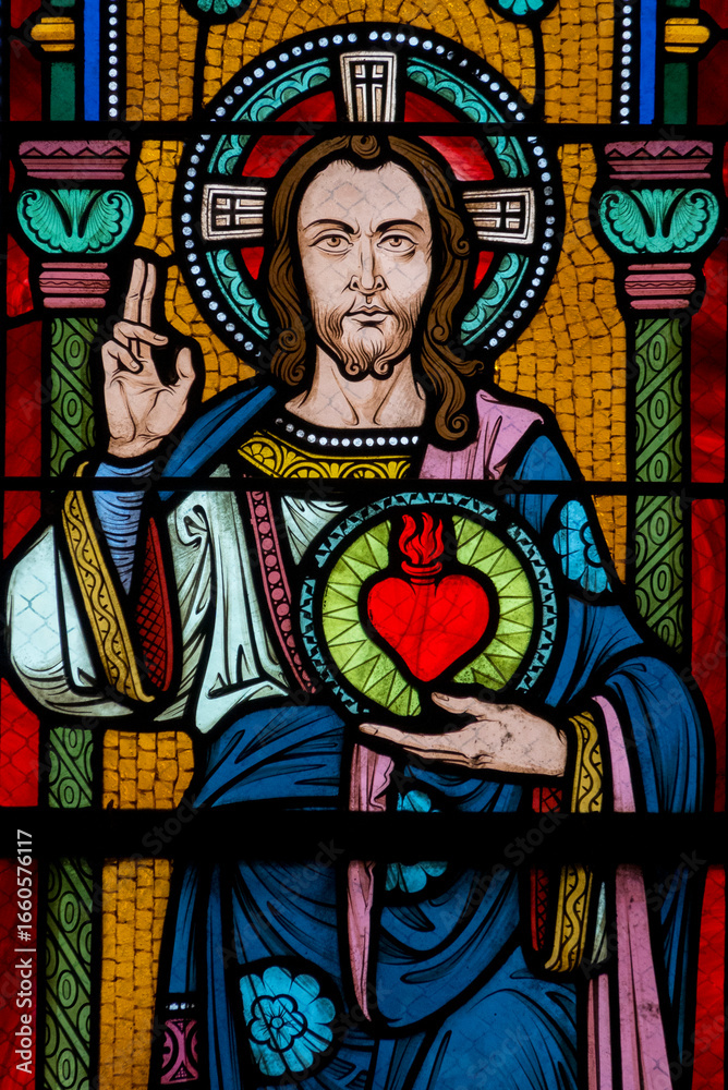 Obraz premium Sacred Heart of Jesus Christ