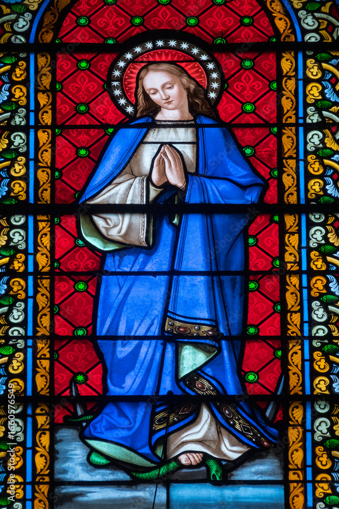 Fototapeta premium Virgin Mary prayin