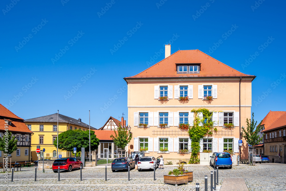 Fototapeta premium Altstadt, Hofheim in Unterfranken, Bayern, Deutschland 