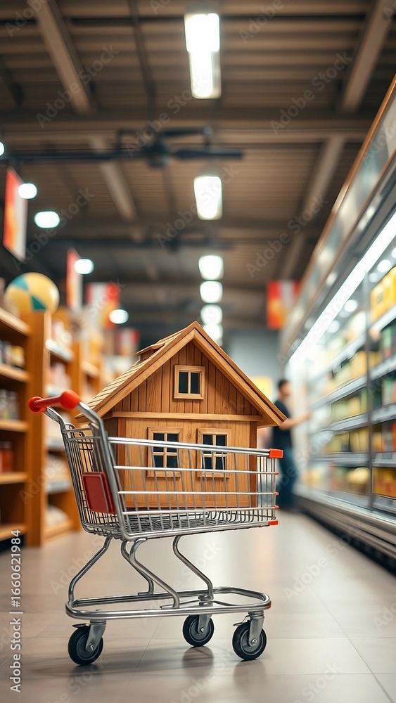 custom made wallpaper toronto digitalProperty investment and house mortgage financial concept buying renting and selling apartments real