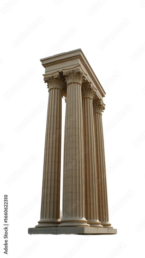 Obraz premium Ancient pillar vertical