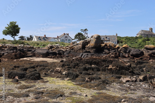 chausey, iles, normandie, mer, paysage