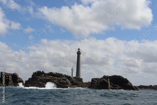 pointe, saint-mathieu, Finistère, phare, vestiges