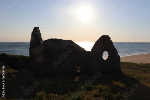 pointe, saint-mathieu, Finistère, phare, vestiges