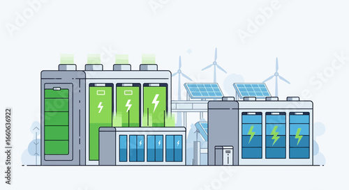 Sustainable Energy Solutions Featuring Green Batteries And Renewable Power Sources