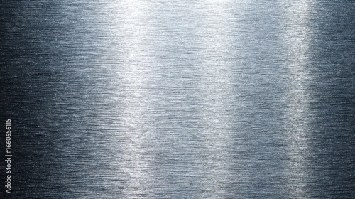 Abstract Brushed Metal Texture Background Gray And Blue Gradient