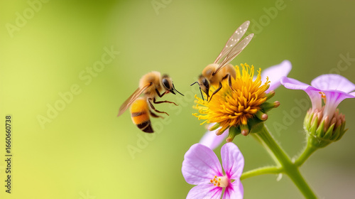 The Evolutionary Cooperation Between Pollinators and Flowering Plants Mutualistic Bonds. Concept Pollinator Biology, Plant Reproduction, Mutualism in Nature, Coevolutionary Relationships