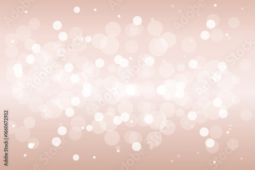 Light pastel bg with pink and beige gradient, ivory sparkle, and glow. Neutral warm nude wallpaper, Light golden vector background with bokeh.