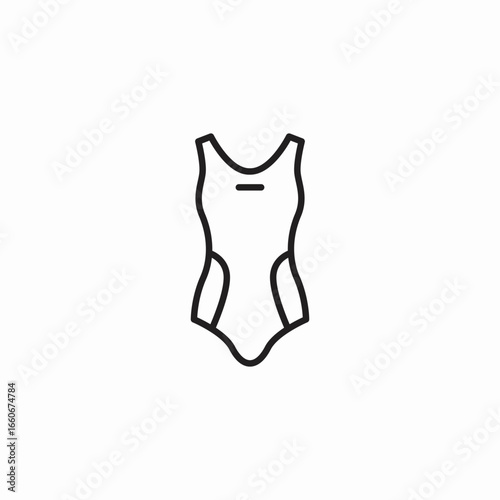 swimsuit clothing icon sign vector