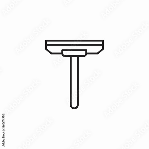 wash brush cleaner icon sign vector