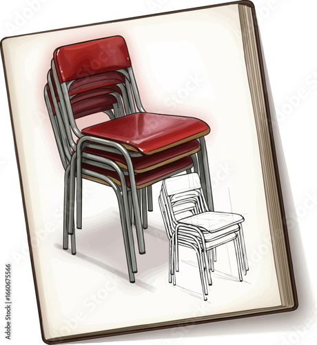 The Efficiency of Stacking Stackable Chairs