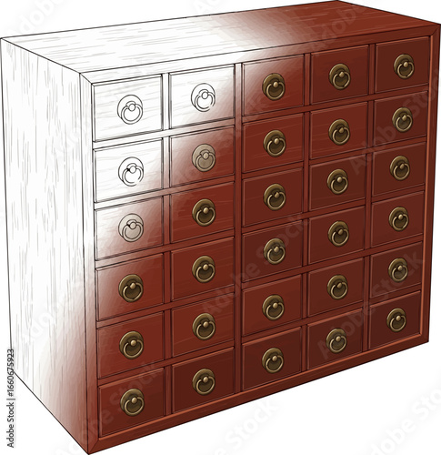 The Cabinet of Cures An Apothecary Cabinet