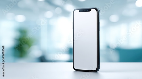 Modern Phone Mockup: Smartphone Display, App UI, Technology