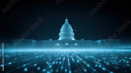 US Capitol Building Technology, Future, Government, AI