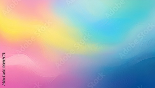 pastel color gradient soft pink blue and yellow blend