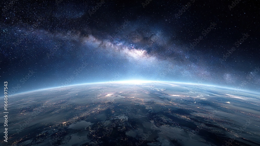 Fototapeta premium earth and sun