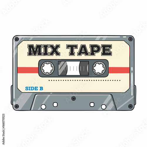 Audio Cassette Tape Side B