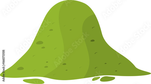 Green land illustration