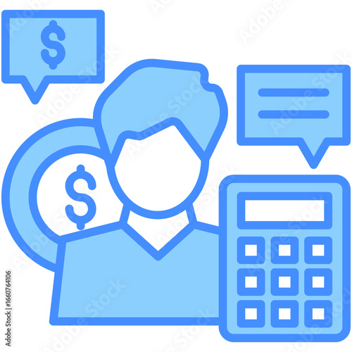 Financial Advisor Icon