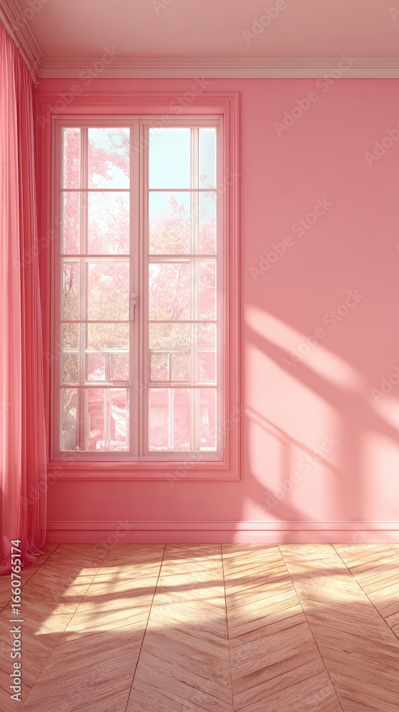 Fototapeta premium Aetherial Rose Dawn