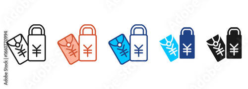 Envelope Icon Set Multiple Style Collection