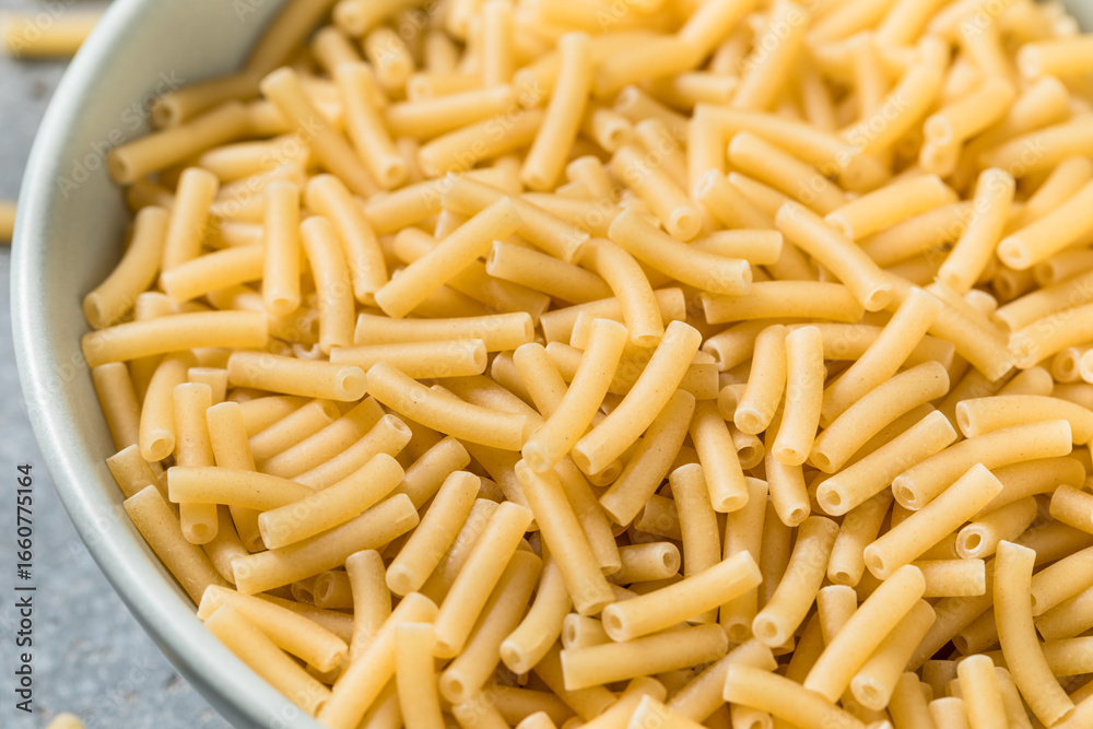 Organic Dry Raw Macaroni Pasta Organic Dry Raw Macaroni Pasta