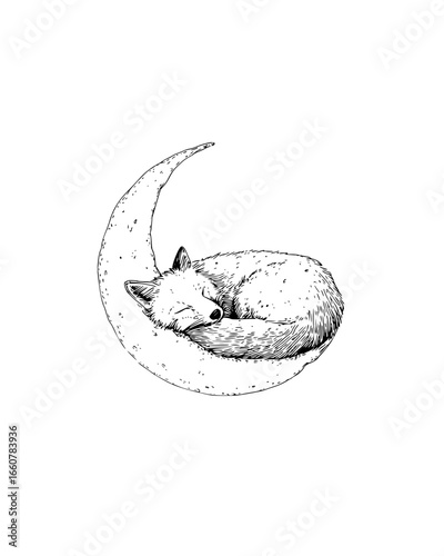 Fox moon spiritual art print spiritual connection, lunar energy, and mystical realm of dreams Perfect for meditation  reflection mystical lunar symbol