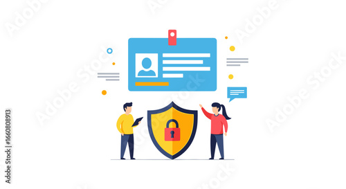 Protecting personal identity information with digital security measures and safeguards