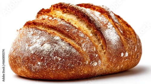 Crusty loaf of bread