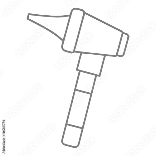 Vector illustration of an electric drill tool, representing construction, DIY, home improvement, and carpentry.