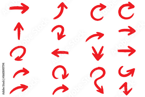 grunge arrow vector. grunge arrow brush. grunge arrow paint