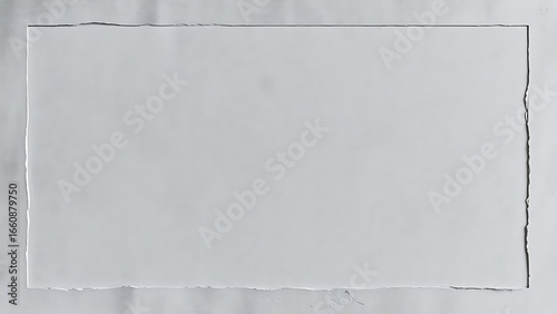 不均一なフチのモダンな長方形フレーム