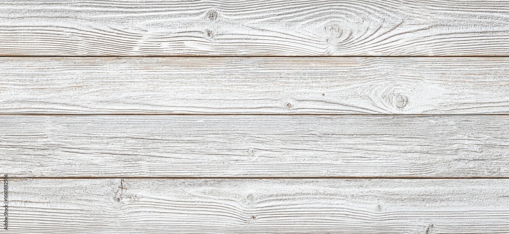 Naklejka premium Close-up of horizontal, light gray wooden planks