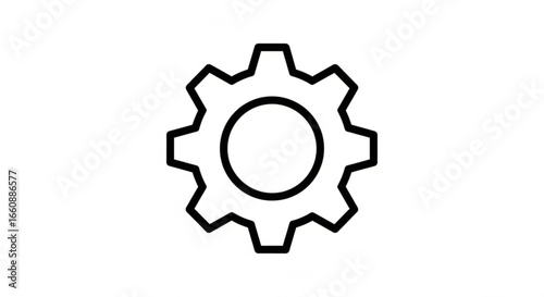 Gear cogwheel mechanism setting icon vector graphic engineering industrial process machine equipment 100 char