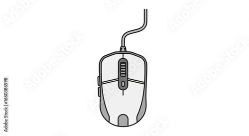Computer mouse wired usb optical gaming mouse ergonomic pc mouse for desktop laptop accessories and peripherals