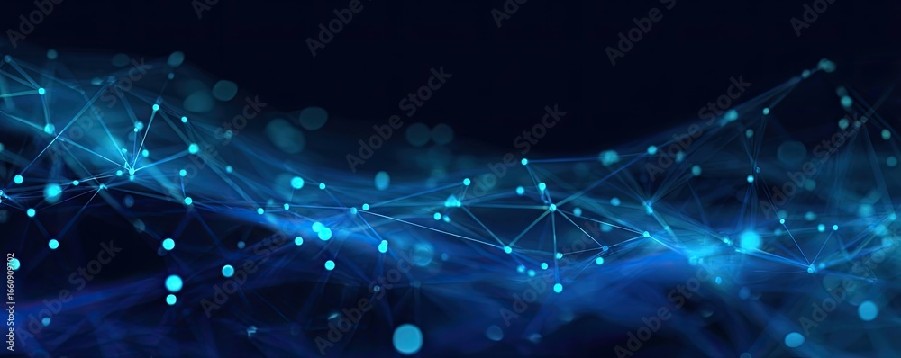 Obraz premium Tech Graphics of a Futuristic Virtual Environment Modern Perspectives on Digital Network Connections