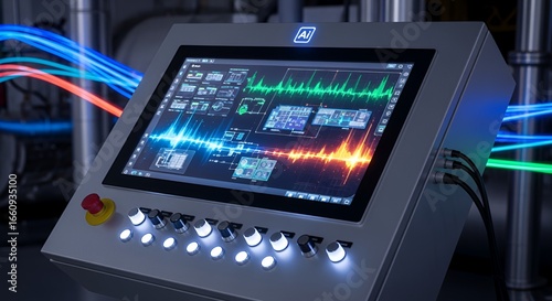AI-Powered Industrial Control Panel: Advanced Technology for Modern Manufacturing
