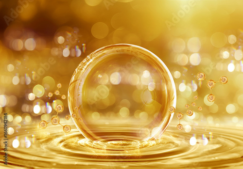 gold bubble molecule