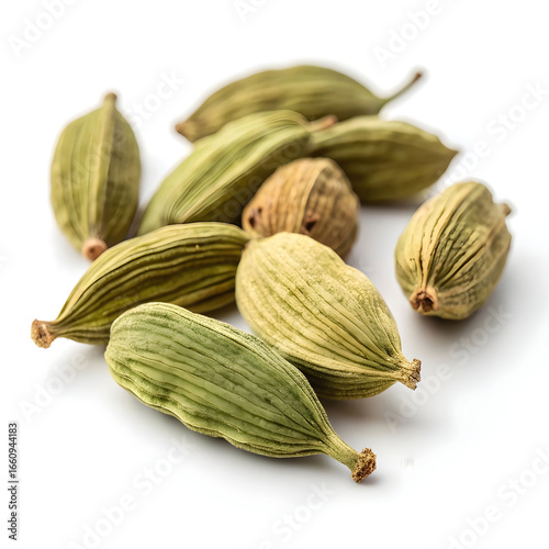 Wallpaper Mural Dried cardamom seeds are aromatic, flavorful pods with sweet and spicy notes, widely used in desserts, Torontodigital.ca