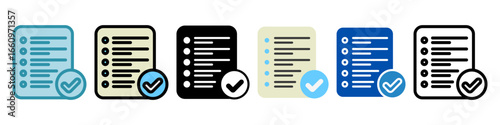 Assign Task Multi Style Mini Illustration Icon. Use For Modern Concept, Print, Ui, Ux Kit, Web And App Development. Vector Related To Office, Education, Examination And More