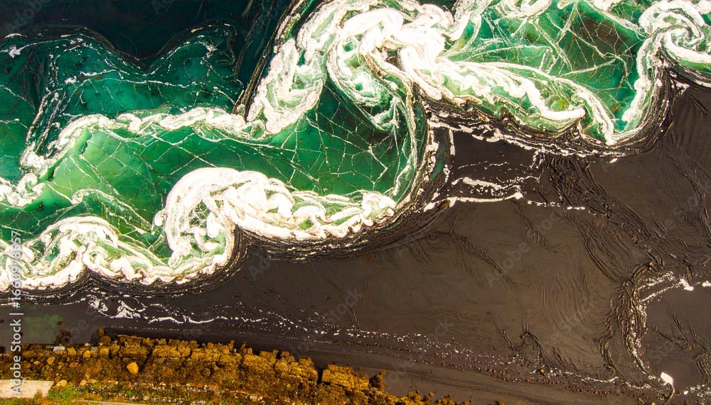 Obraz premium lizard on the stone