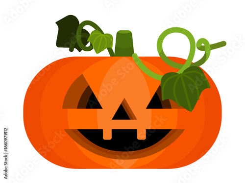 ハロウィンのお化けカボチャ