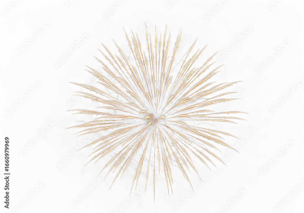 Naklejka premium Golden wheat ears isolated on transparent background