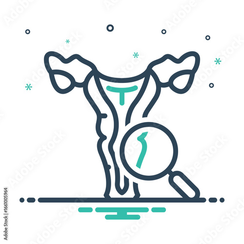 Mix icon for gynecology
