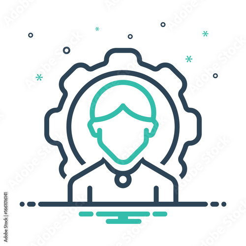 Mix icon for role