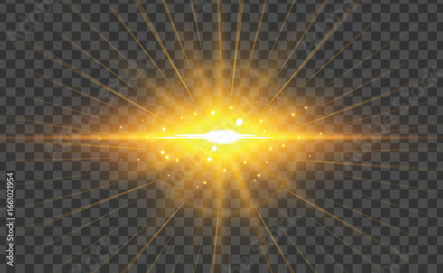 transparent light flare effect background design
