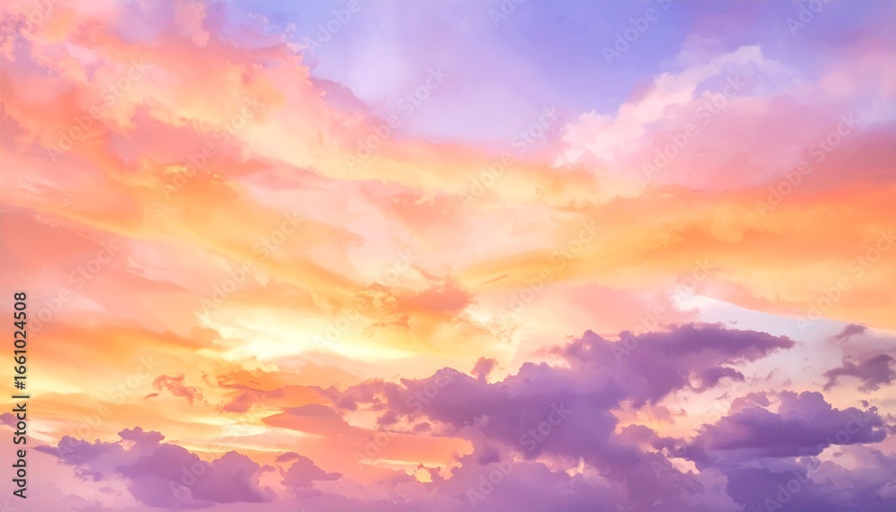 Obraz premium sunset sky